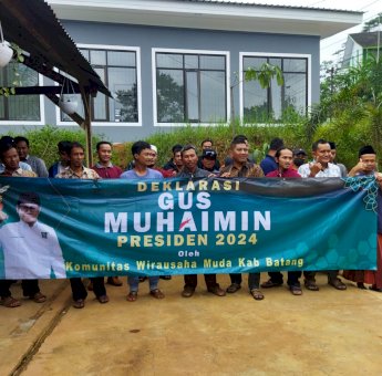 Wirausaha Muda Kabupaten Batang Dukung Gus Muhaimin sebagai Presiden 2024