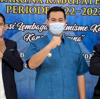 Setelah Mati Suri, Karang Taruna Pangkep Kembali Bangkit di Tangan Harmansyah dan Yusran Lalogau