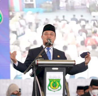 62 Tahun Kabupaten Pinrang, Andi Sudirman: Keuangan Provinsi 2019-2022 Dikucurkan Rp180 Miliar