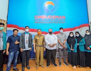 Terima Mahasiswa Magang UNIMAJU, Ini Harapan Kepala Ombudsman Sulbar