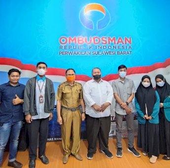 Terima Mahasiswa Magang UNIMAJU, Ini Harapan Kepala Ombudsman Sulbar