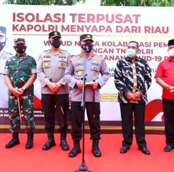 Kurangi Resiko Fatal Covid-19, Kapolri Sarankan Warga Dirawat di Isoter