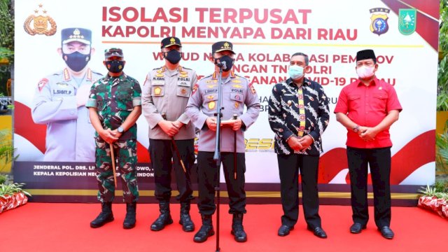 Kapolri Kunjungi Isoter Riau,(24/2/2022). (Istimewa)