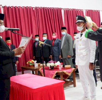 Bupati Buteng Lantik Kades Baruta, Berikut Pesannya