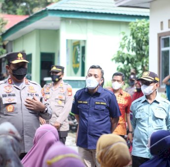 Kapolda Sulsel Tinjau Vaksinasi di Jeneponto
