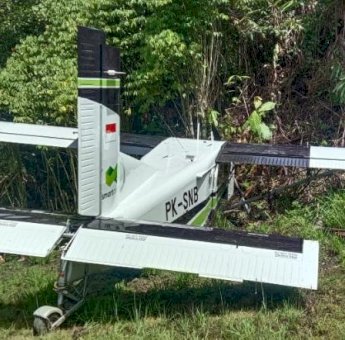 Pesawat Pilatus Tergelincir di Paniai Papua, Empat Penumpang Selamat