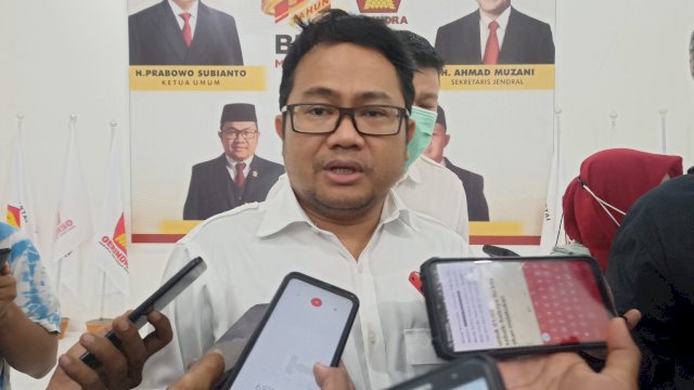 Sekretaris DPD Partai Gerindra Sulawesi Selatan, Darmawangsyah Muin. (Foto: Istimewa)