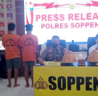 Salah Satunya Kasus Hacker, Polres Soppeng Rilis Dua Kasus Hari Ini