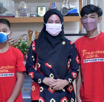 Indah Putri Indriani Lepas Dua Pembap Muda Lutra Untuk Berlaga Di Pra Porprov