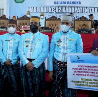 Demi Tuntaskan Isu Abrasi di Takalar, Plt Gubernur Beri Bantuan Keuangan Rp15 Miliar