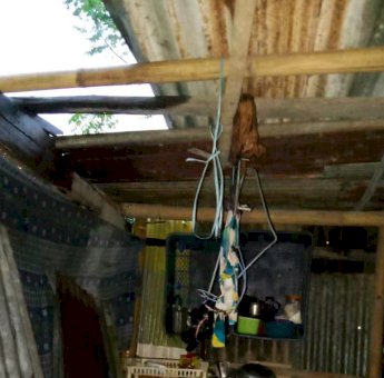 Angin Kencang Rusak Puluhan Rumah di Bontoala Gowa