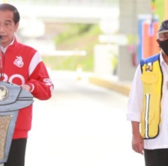 Presiden Joko Widodo Resmikan Jalan Tol Manado-Bitung
