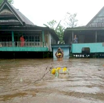 Cuaca Ekstrim, Bupati Selayar Tinjau Kondisi Jampea Selayar Pasca Banjir
