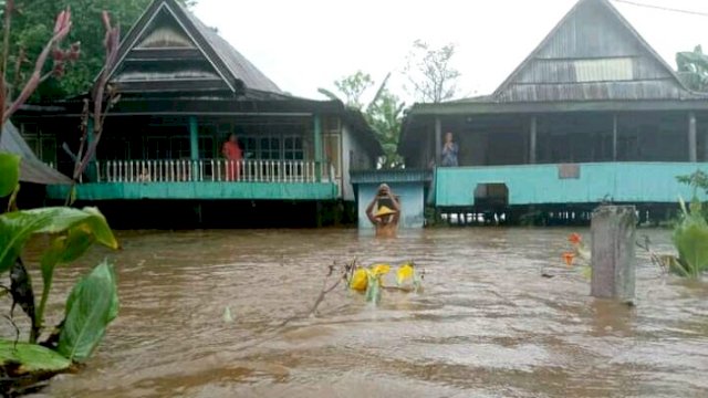 Kondisi Pemukiman warga di Kecamatan Pasimanggu, Kabupaten Kepulauan Selayar, Sulawesi Selatan. (Istimewa)