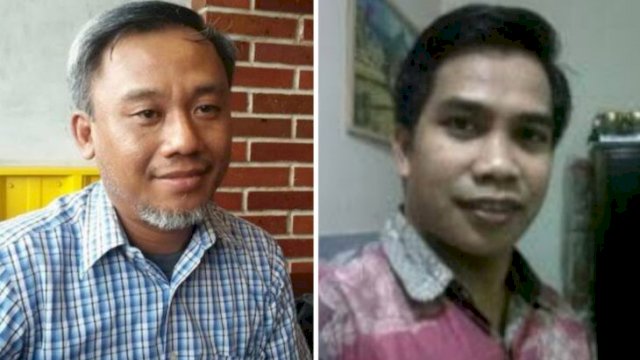 Pengamat Politik Pemerintahan Unibos Dr. Arief Wicaksono dan Pengamat Politik Pemerintahan UIN Alauddin Dr. Firdaus Muhammad.