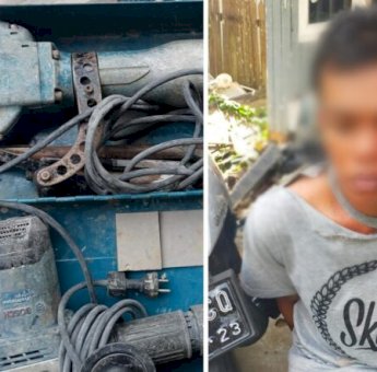 Modus Sebagai Pemulung, Pria di Samarinda Curi Alat Tukang Senilai Rp 25 Juta