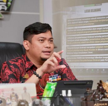 Bupati Gowa Nilai Pemerintahan Lebih Dinamis dan Profesional Dengan Penyederhanaan Birokrasi