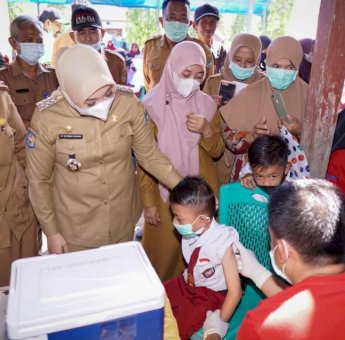Capaian Vaksinasi Masih Rendah, Kepala Sekolah Dapat Lampu Merah Dari Bupati Mamuju