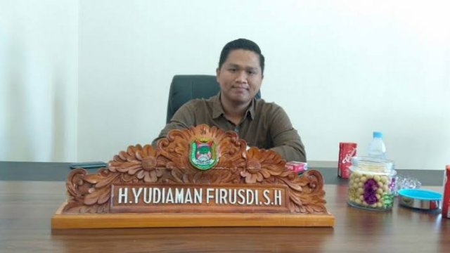 Ketua Fraksi Partai NasDem DPRD Mamuju, Yudiaman Firusdi. (Ist)