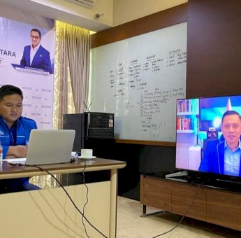 Paparkan Visi-Misi di Hadapan AHY, Hari Paramuda: Kita Birukan Morowali Utara Dengan Bendera Demokrat