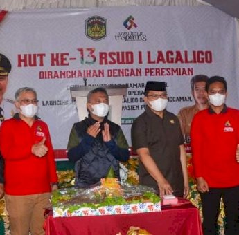 Pimpinan dan Anggota DPRD Luwu Timur Hadiri Launching Inovasi Pelayanan RSUD I Lagaligo