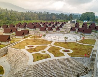 Ditempati 516 PKL, Rest Area Gunung Mas di Puncak Siap Difungsikan