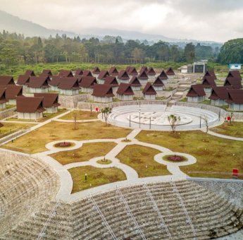 Ditempati 516 PKL, Rest Area Gunung Mas di Puncak Siap Difungsikan