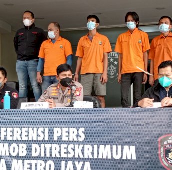 Lima Perampok Ruko di Depok Ditangkap Polisi