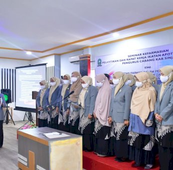 Pengurus Cabang Ikatan Apoteker Indonesia Sinjai Resmi Dilantik