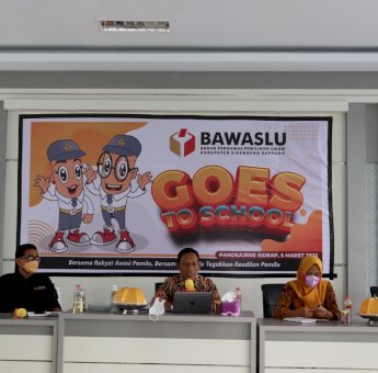 Dorong Partisipasi Pelajar Dalam Pengawasan Pemilu, Ini yang Dilakukan Bawaslu Sidrap