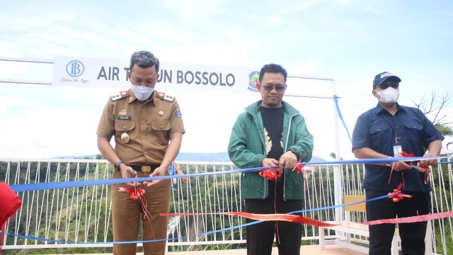Wakil bupati Jeneponto Paris Yasir Resmikan Program Sosial sial Bank Indonesia. (Istimewa)