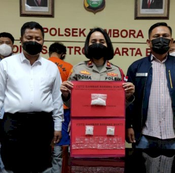 Polsek Tambora Jakarta Barat Tangkap Dua Pengedar Sabu, Total Barang Bukti 43,34 Gram