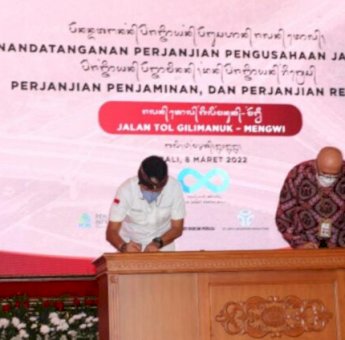 Jalan Tol Gilimanuk-Mengwi Mulai Dibangun Juni 2022