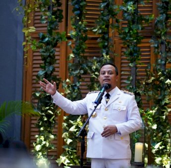 Pidato Pertama Usai Dilantik, Andi Sudirman: Amanah Untuk Kebangkitan Sulsel Lebih Baik