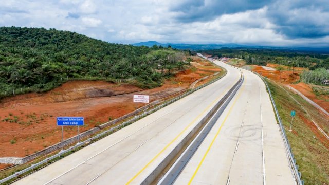 Pengendara hanya menempuh waktu 1-2 jam perjalanan saja dari Lubuk Linggau untuk mencapai Kota Bengkulu. (Istimewa)
