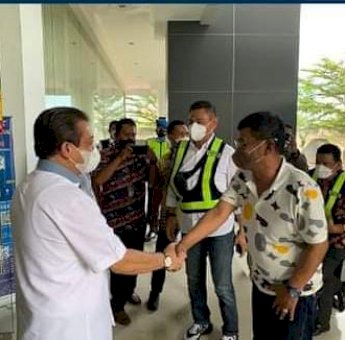 Tiba di Kaltim, Gubernur Sulteng Disambut Wakil Gubernur