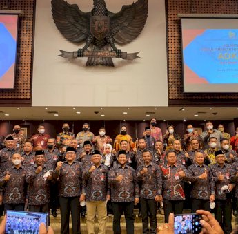 Ketua DPRD Wajo Dilantik Jadi Ketua Asosiasi DPRD Kabupaten se-Sulsel