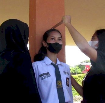 Calon Paskibraka Kabupaten Gowa Wajib Vaksinasi Covid-19