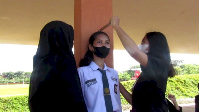 PPI Kabupaten Gowa mulai melaksanakan seleksi calon Paskibraka di sekolah-sekolah tingkat SMA dan sederajat. (Istimewa)