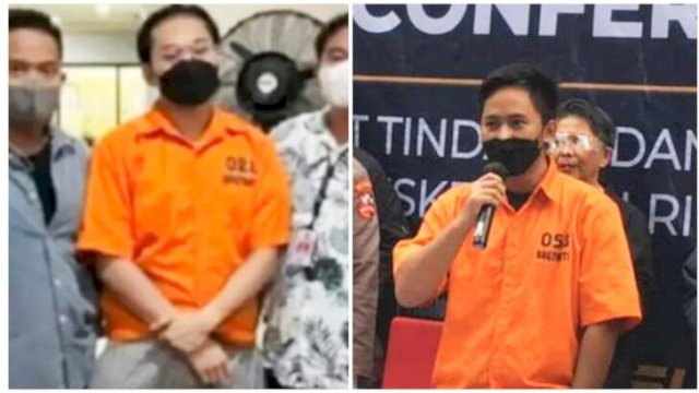 Indra Kenz (kiri), Doni Salmanan (kanan) keduanya sudah di tetapkan tersangka kasus TPPU. (Ist)