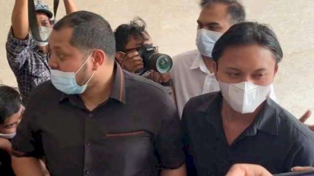 Rizky Febian Penuhi Panggilan Bareskrim, Rabu (16/3/2022). (Istimewa)