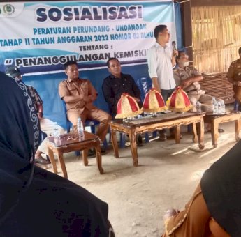 Legislator Sidrap Naharudin Sadike Gelar Sosper Penanggulangan Kemiskinan
