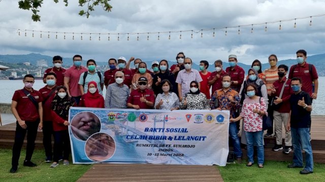 Tim Medis Fakultas Kedokteran Gigi (FKG) Unhas yang akan menggelar kegiatan Opwrasi Celah Bibir dan Lelangit di Kota Ambon. (Istimewa)