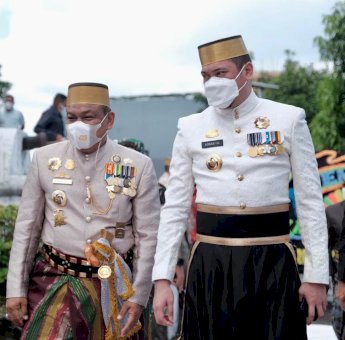 Bupati Adnan Sambut Fahsar di Makam Arung Palakka, Bukti Gowa dan Bone Bersaudara