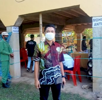 Pastikan Pilkades Berjalan Lancar, Legislator Sinjai Pantau TPS