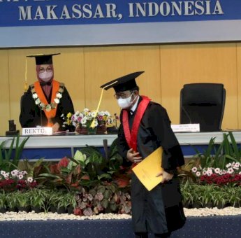 Syahrul Yasin Limpo Terima Gelar Profesor Kehormatan dari Rektor Unhas