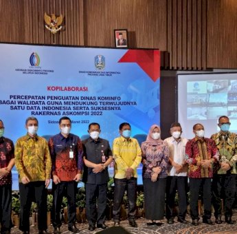Amson Padolo Hadiri Rakernas Indonesia Satu Data