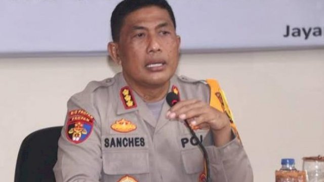 Kabid Propam Polda Papua, Kombes Pol Sanchez Napitupulu.