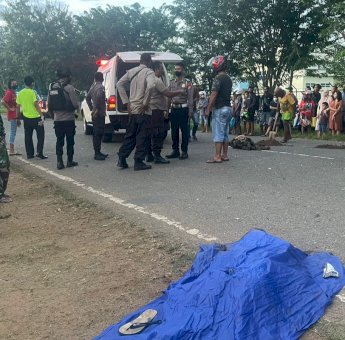 Kecelakaan Maut di Merauke, Dua Orang Tewas, Dua Lainnya Dirawat