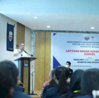 Di Hadapan Mahasiswa Unibos, Wali Kota Parepare Taufan Pawe Sebut BJ Habibie Sumber Inspirasi